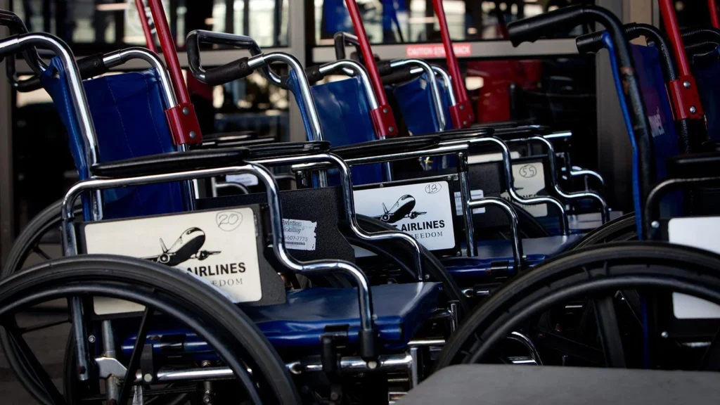 United Airlines Wheelchair Assistance