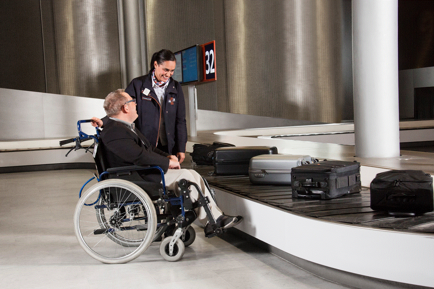 Air France Wheelchair Assistance​