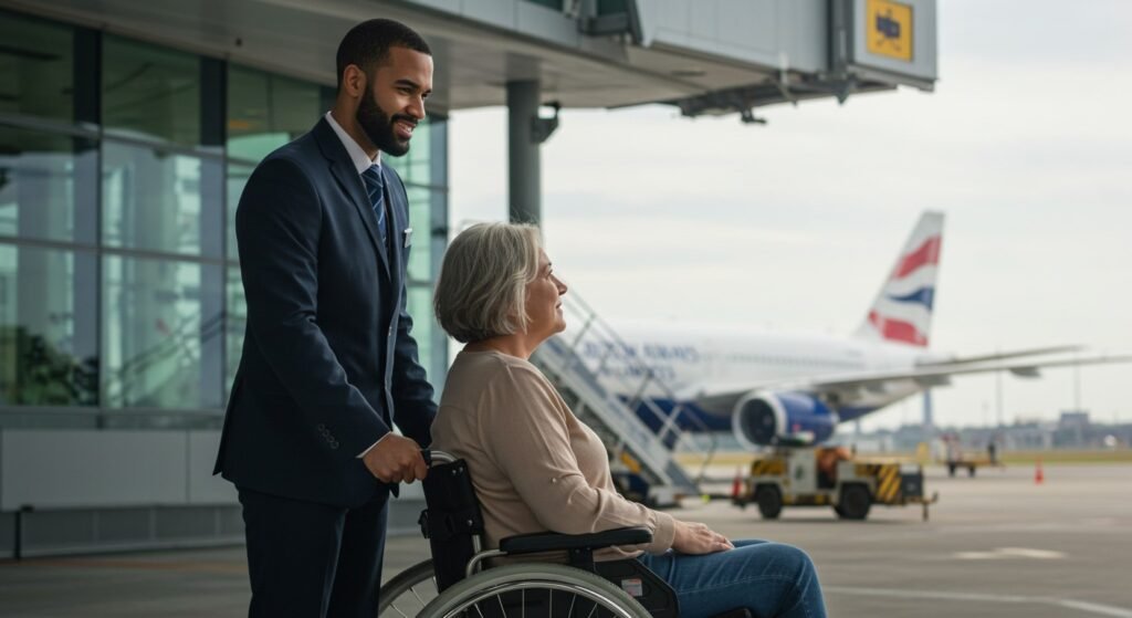 Frontier Airlines Wheelchair Assistance​